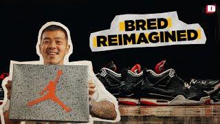 JORDAN 4 BRED REIMAGINED - HATE IT OR LOVE IT!