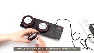 TD163 Restaurant Wireless Paging System