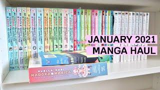 More Light Novels & Christmas Gifts | January Manga Haul 2021