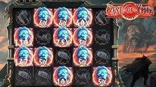 RISE OF YMIR SLOT ALL FEATURES - (HACKSAW GAMING)