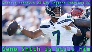 Seattle Seahawks 23 New England Patriots 20 OT: Geno Smith is a big time quarterback