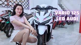 Honda Vario 125 độ đèn led audi I Thùy Dung Motor