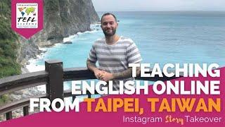 Day in the Life Teaching English Online from Taipei, Taiwan with Rob Viso