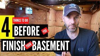 4 Things to do Before you Finish your Basement