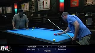 BANK POOL: Ian Costello vs Bill Thompson - 2019 US Open Bank Pool Championship