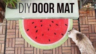 Fruity Door Mats  DIY