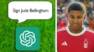 Chat GPT Decides Nottingham Forest's Team...