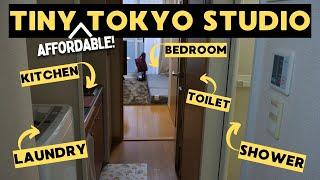 Tiny Tokyo Apartment Tour - CHEAP Micro Studio in Japan