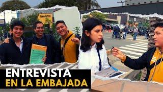 Día de ENTREVISTA EN LA EMBAJADA | Experiencia J1's