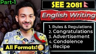 SEE Class 10 English 'GUIDED WRITING' Part-1 |  Anurag Silwal