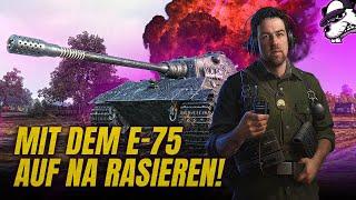 Mit dem E-75 auf dem NA-Server rasieren! Absolut wildes Gameplay! [WoT - Highlights - Deutsch]