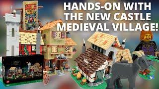 LEGO Castle is BACK! Medieval Town Square 2024 Hands-On Look!