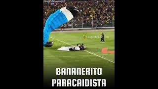 #Machala La mascota mas conocida en la Liga Pro, en acción desde el estadio 9 de Mayo.