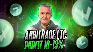 $3000 Daily Profit with Crypto Arbitrage LTC  – My Easy Steps | Arbitrage Strategy