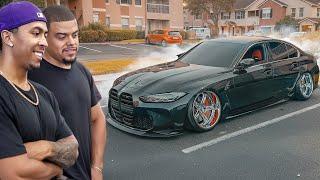I GOT 1 OF 1 WHEELS FOR MY STANCED BMW G80 M3
