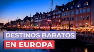 10 Destinos baratos en Europa que no te puedes perder 