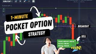 1-Minute Breakout Strategy for Binary Options | Pocket Option Trading Tutorial