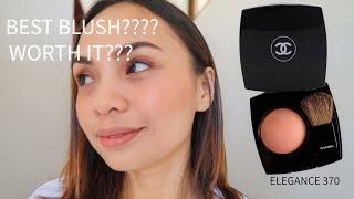 REVIEW & WEAR TEST! CHANEL BLUSH ELEGANCE 370 ON ASIAN SKIN