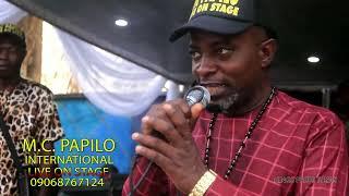 mc papilo international live on stage