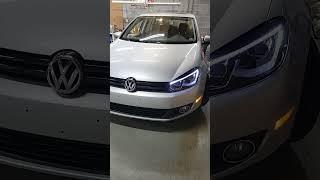 Vland LED headlights on the Golf