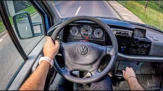 2005 Volkswagen LT II [2.5 TD 109hp] |0-100| POV Test Drive #2094 Joe Black