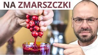 Już szklanka dziennie wygładza ZMARSZCZKI.