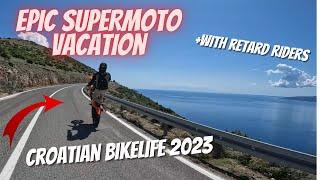 SUPERMOTO LIFESTYLE 2023 | CROATIA RIDEOUT WITH @RetardRiders