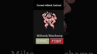 Cursed miltank fusions! #shorts #fy #pokemon