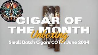 Is it Worth it? Cigar of the Month Unboxing. Small Batch Cigar $50 box.