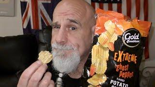 Extreme Ghost Pepper Chips from Gold Emblem! Are these good? Worth it? Need to watch this one!