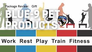 Unboxing of a gift from Blue 9 Pet Products