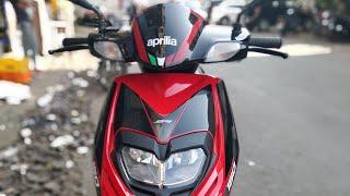 Aprilia SR150 Abs 2019 model || First Ride Review