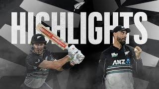 BLACKCAPS Dominant Victory! | Highlights | New Zealand v Sri Lanka | 2nd T20I