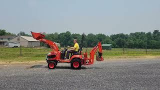 KUBOTA BX25D Tractor  Loader Backhoe FOR SALE June 7, 2023