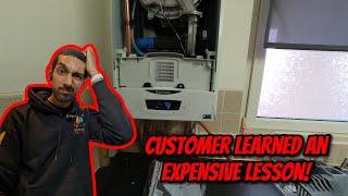 Customer Wanted It Cheap But Learned An EXPENSIVE Lesson - A Day In The Life Of A Gas Engineer 142