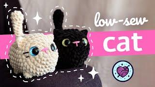 crochet LOW-SEW cat-potat  | 1-hour beginner friendly amigurumi tutorial | Lala Crochet Boutique