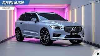 2025 Volvo XC90 Unveiled - An SUV that offers a variety of powertrain options!