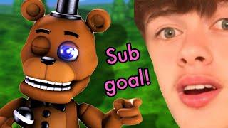 PLAYING FNAF WORLD & Games With Chat