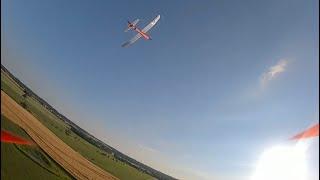 ️ aircraft chaser  LIDL Playtive Segelflieger  RC Glider Motor Mod  DJI FPV chasing