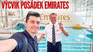 Kde se cvičí posádky Emirates? Prohlídka Aviation College s českým průvodcem Davidem Heclem