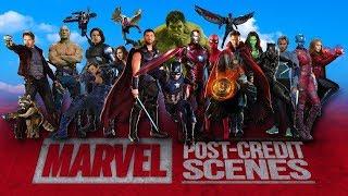 All The Marvel Cinematic Post-Credits Scenes Compilation (2008-2017)