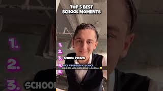 THE FUNNIEST Top 5 School MOMENTS 