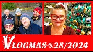 VLOGMAS #28/2024 ŚWIĘTUJEMY / WIECZÓR FILMOWY I POLECAJKA/ RODZINNY SPACER W WPKiW