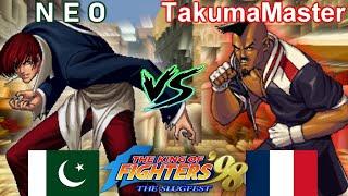 KOF 98 - N E O vs TakumaMaster