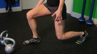 What Is the Difference Between a Lunge & a Split Squat? : Fitness Training Exercises