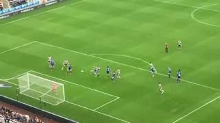 Newcastle United v Brentford Ciaran Clark goal