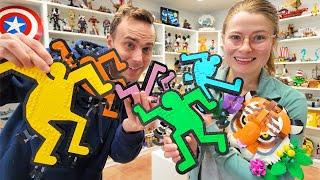 LEGO Studio Update | NEW ART | Keith Haring Dancing Figures & Tiger