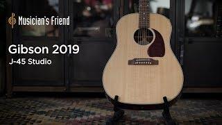 Gibson 2019 J-45 Studio Acoustic-Electric Guitar Demo