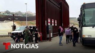 Las cifras son las mismas en la frontera a pesar de la orden de Biden | Noticias Telemundo