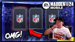 Madden Mobile 24 Madden & Pro Pack Bundle Opening!! ICONIC PLAYER PULL!!